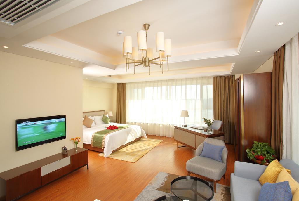 Yantai Tianma Apartment Bagian luar foto