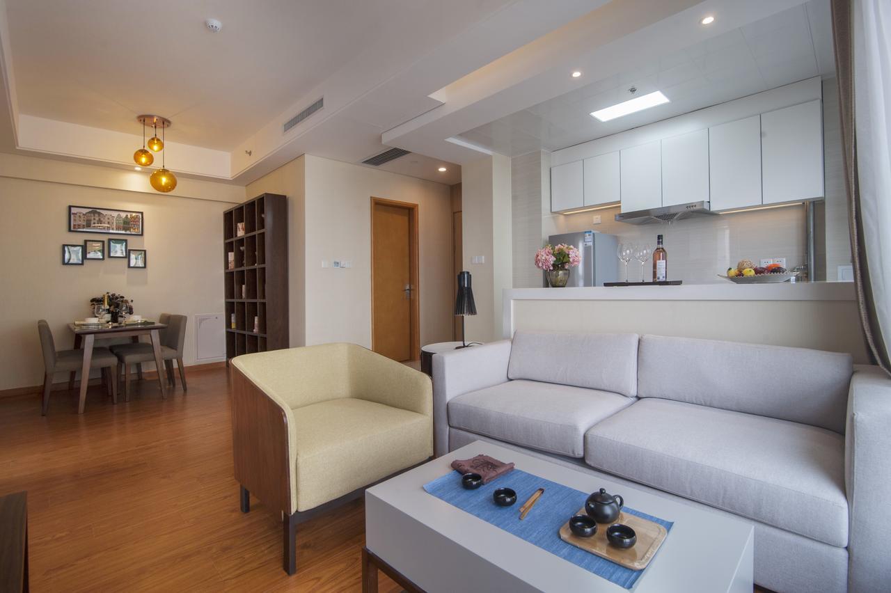 Yantai Tianma Apartment Bagian luar foto